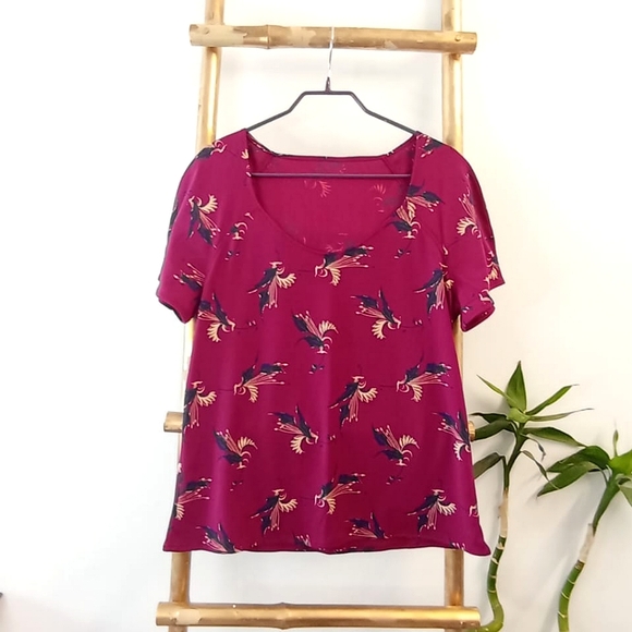 ๐๐๐ Phoenix Deep Purple Top - Picture 7 of 13